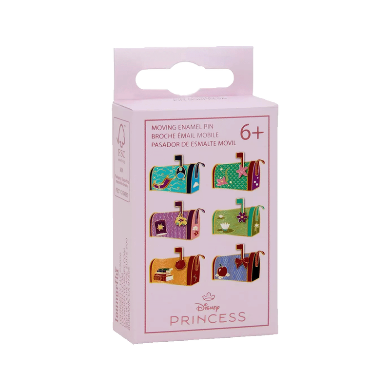 Disney Princess Mailbox Box with Moving Flag Mystery Pin, , hi-res view 3